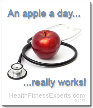An apple a day really works!
